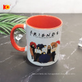 Neuer Stil 11oz Keramik Custom Logo Becher Keramik -Sublimation Becher